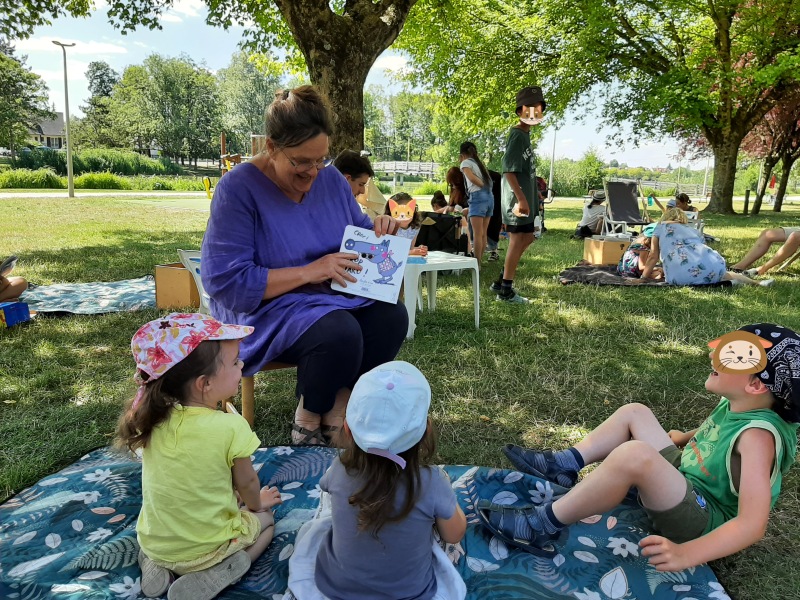 Partir en Livre ! Lectures et jeux en plein air