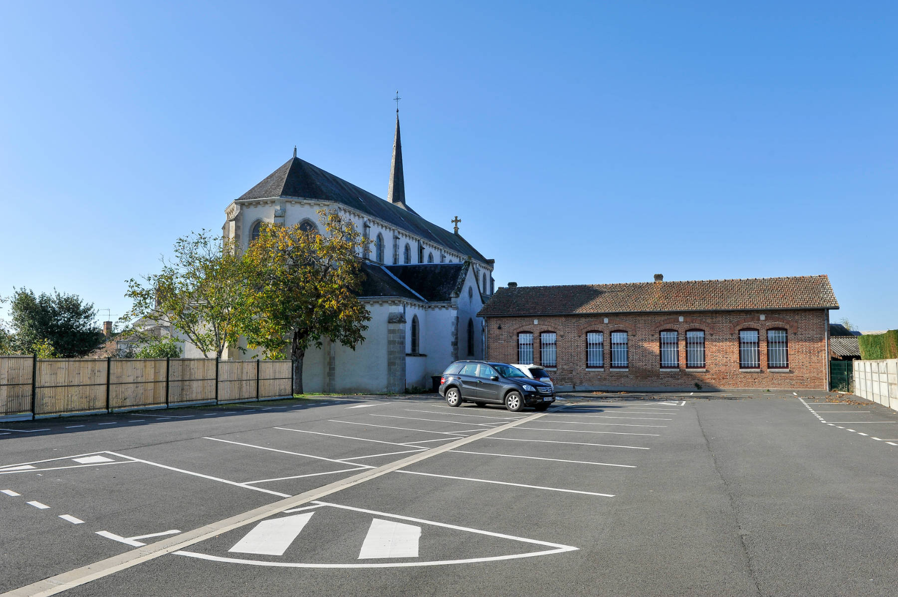 Eglise Saint-Etienne Saint-Blaise  France Centre-Val de Loire Loiret Marcilly-en-Villette 45240