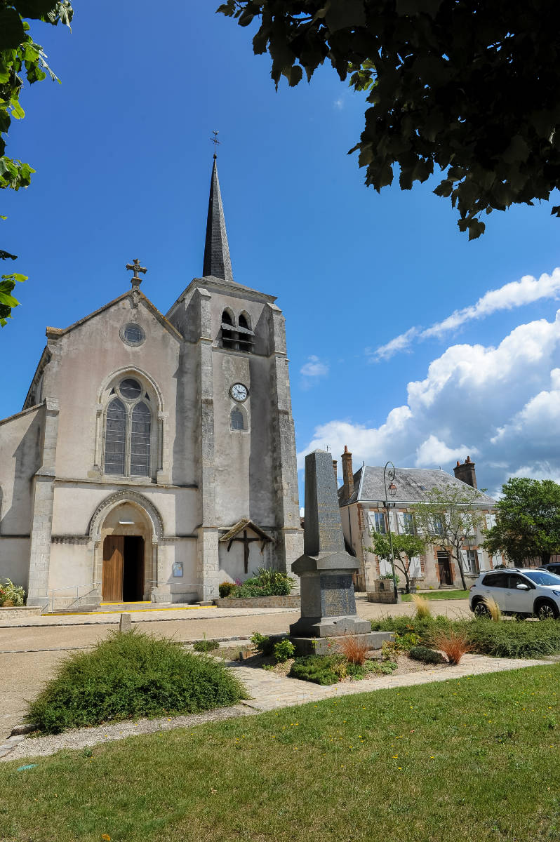 Eglise Saint-Etienne Saint-Blaise, Marcilly-en-Villette - photo 5