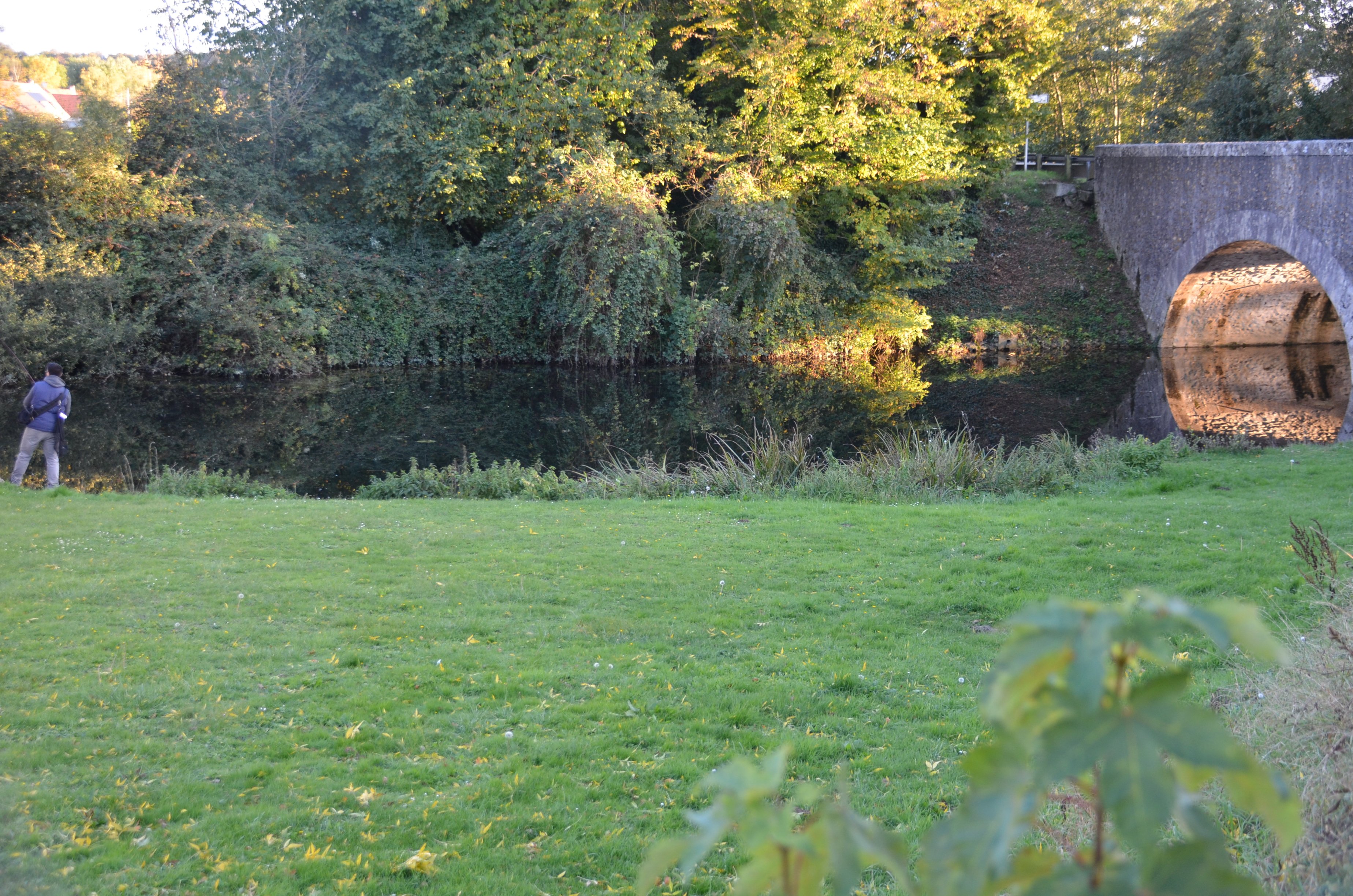 Sites de pêche autour de Brou, Brou