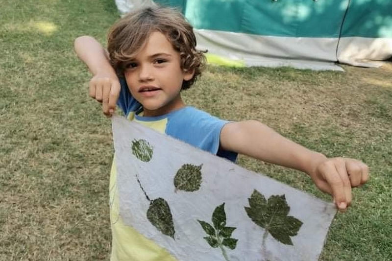 Atelier nature enfants 3/6 ans : Petits artistes de la nature Le 24 juil 2024