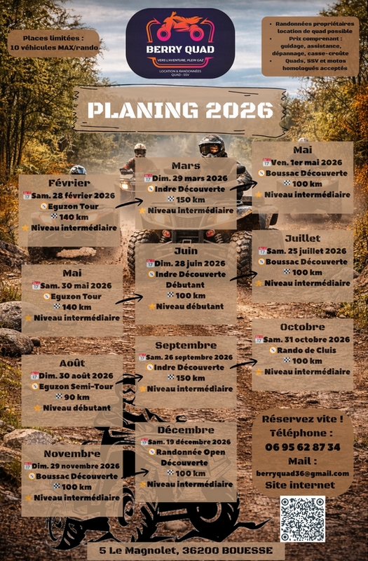 Randonnée avec Berry Quand