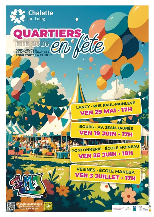 Quartiers en fête — visuel événement
