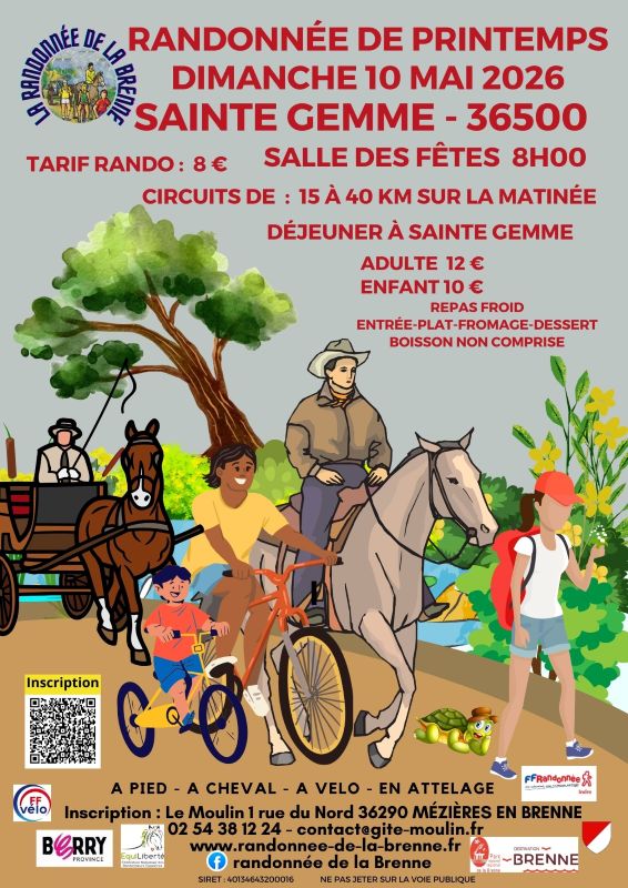 Randonnée de Printemps en Brenne, Sainte-Gemme - photo 5