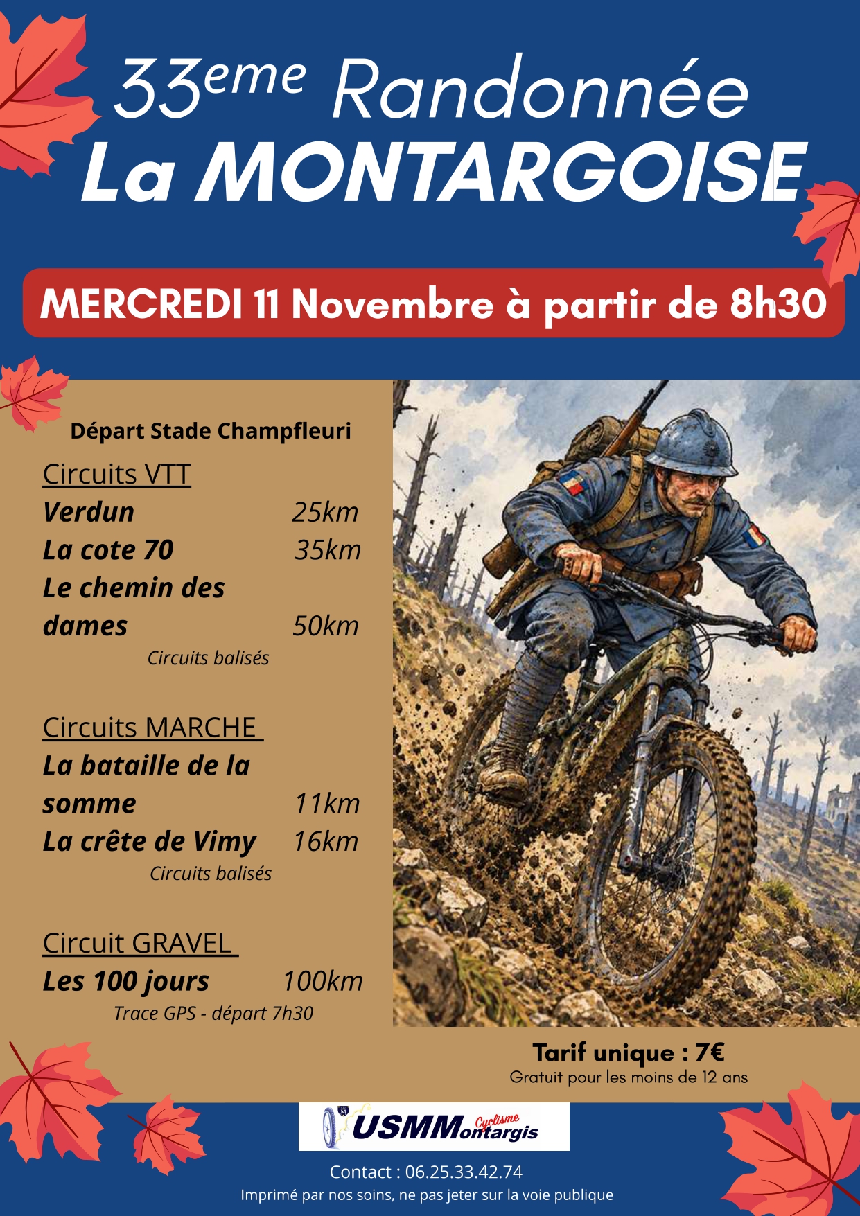 33ᵉᵐᵉ Randonnée La MONTARGOISE