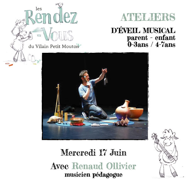 Ateliers d’Eveil musical Parent-Enfant
