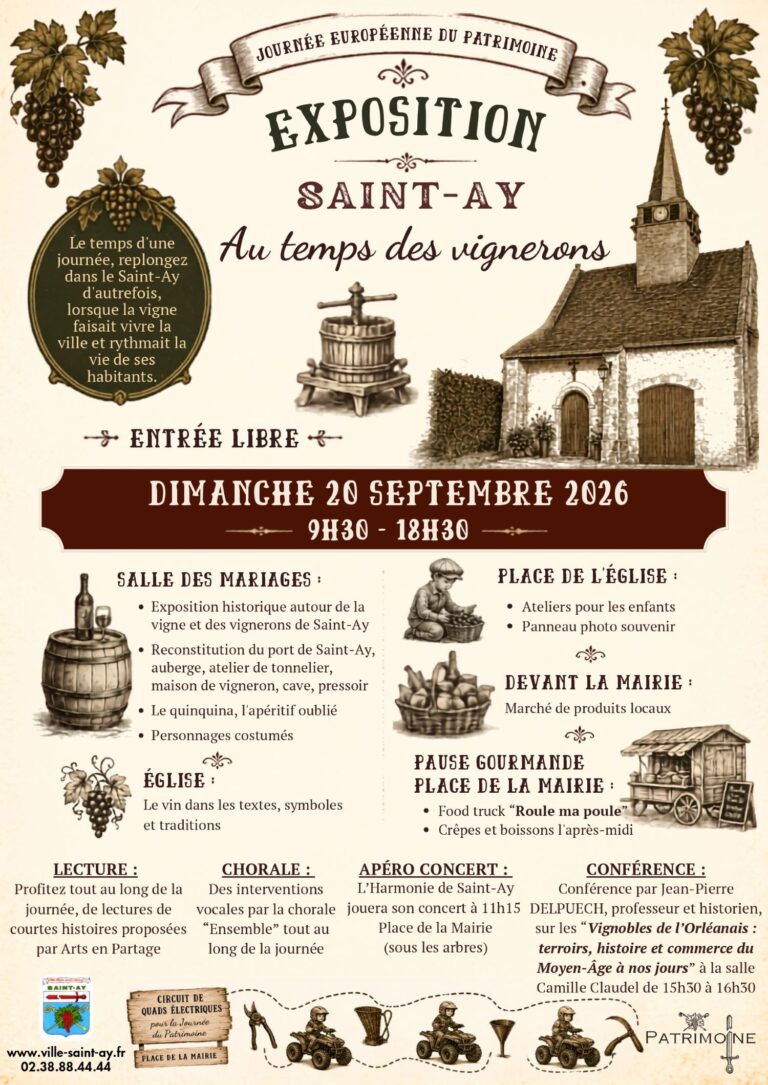 Saint-Ay au temps des vignerons