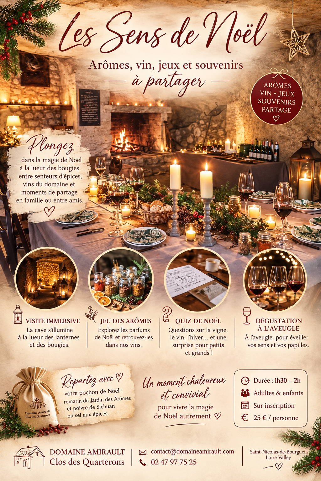 Les sens de Noël
