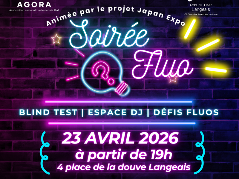 SOIREE FLUO — visuel événement