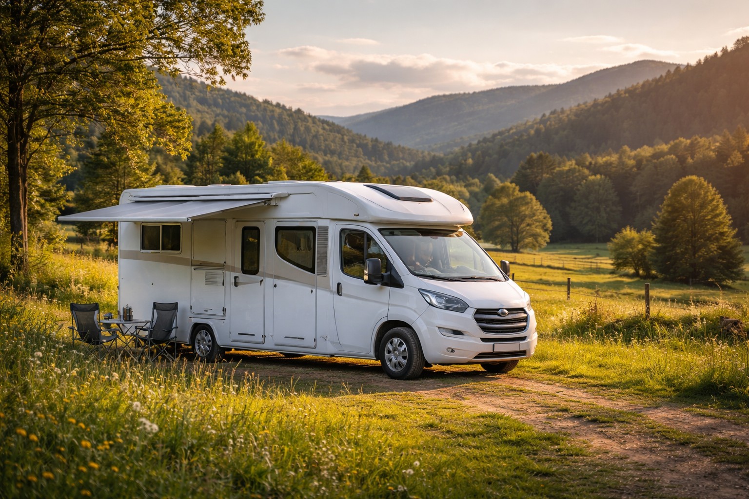 Aire de stationnement France Passion à Faverdines