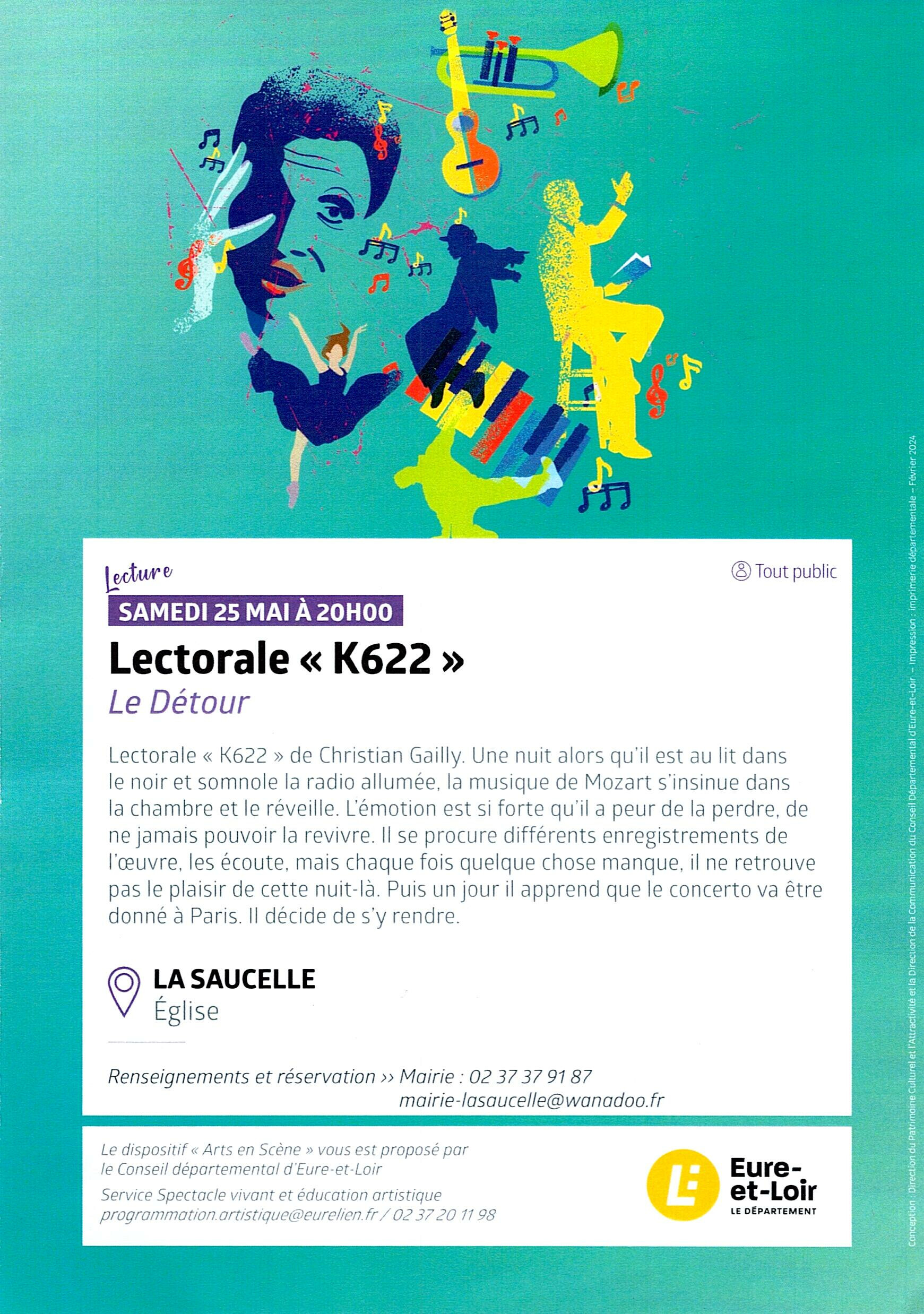 Arts en scène - Lectorale "k622" le détour null France null null null null