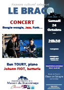 CONCERT Boogies-Woogies Jazz Funk - Ben TOURY et Johann FIOT