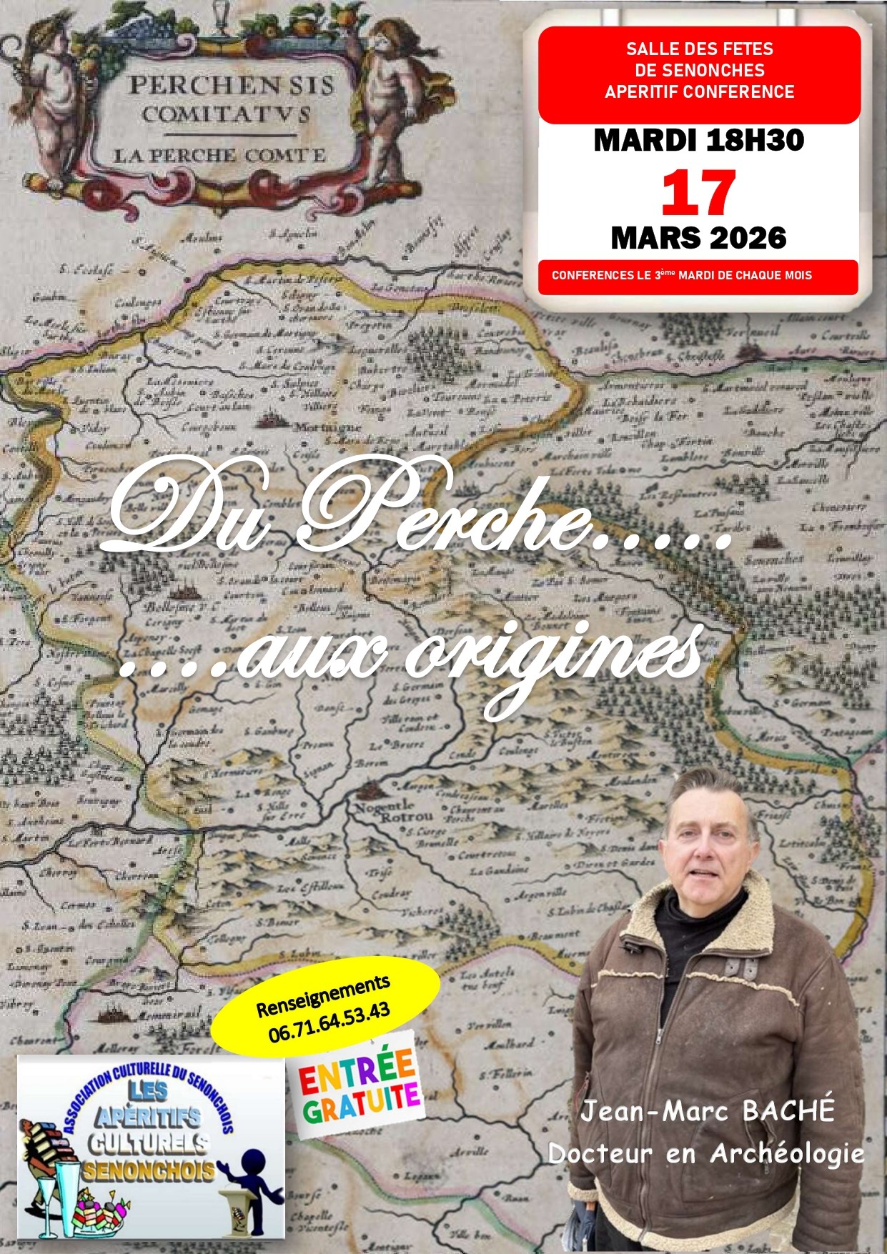 Apéritif conférence - Du Perche aux origines