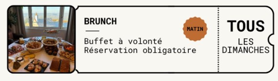 Brunch du dimanche à la Banque