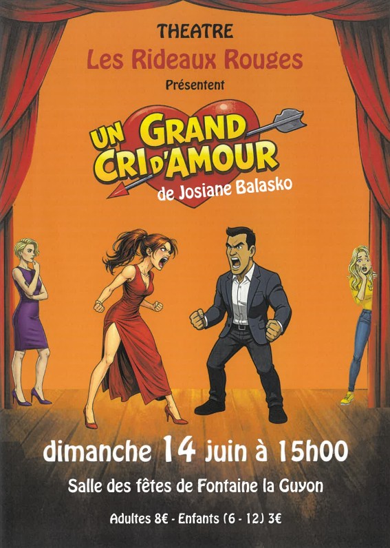 Théâtre : Un grand cri d'amour