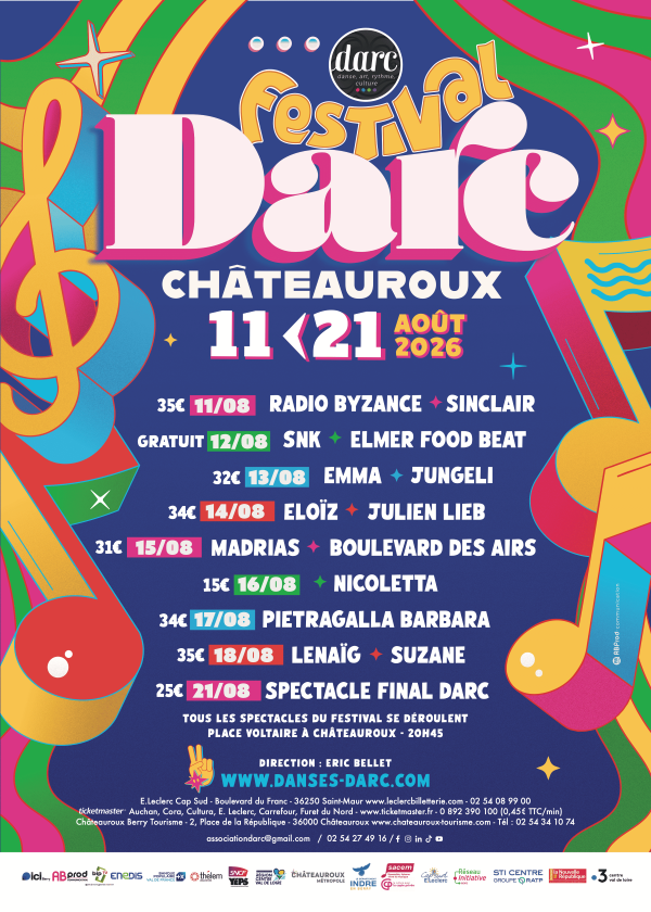 51e Stage - Festival International de Châteauroux - DARC, Châteauroux - photo 2