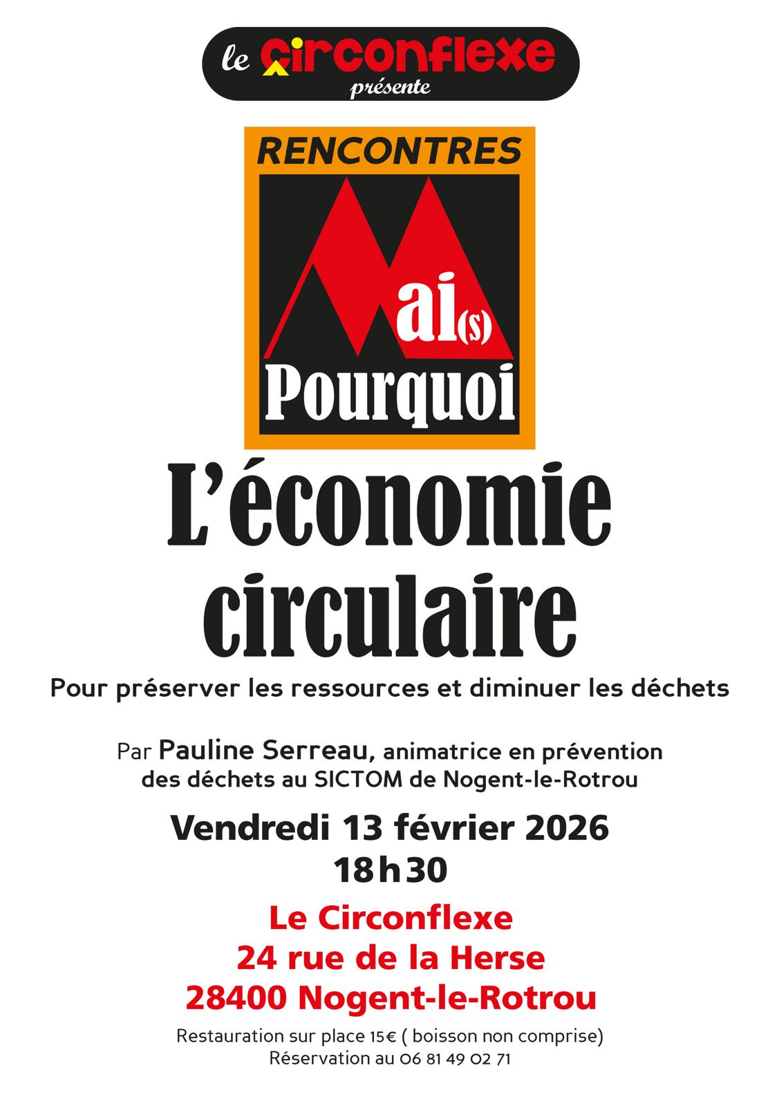 Rencontre du Circonflexe - L'économie circulaire