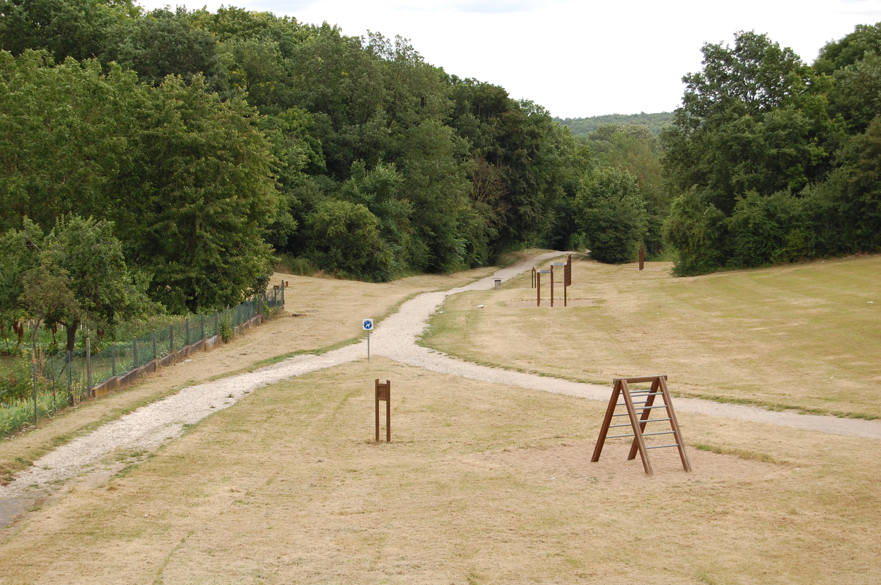 La vallée Doudemont - coulée verte, Le Malesherbois