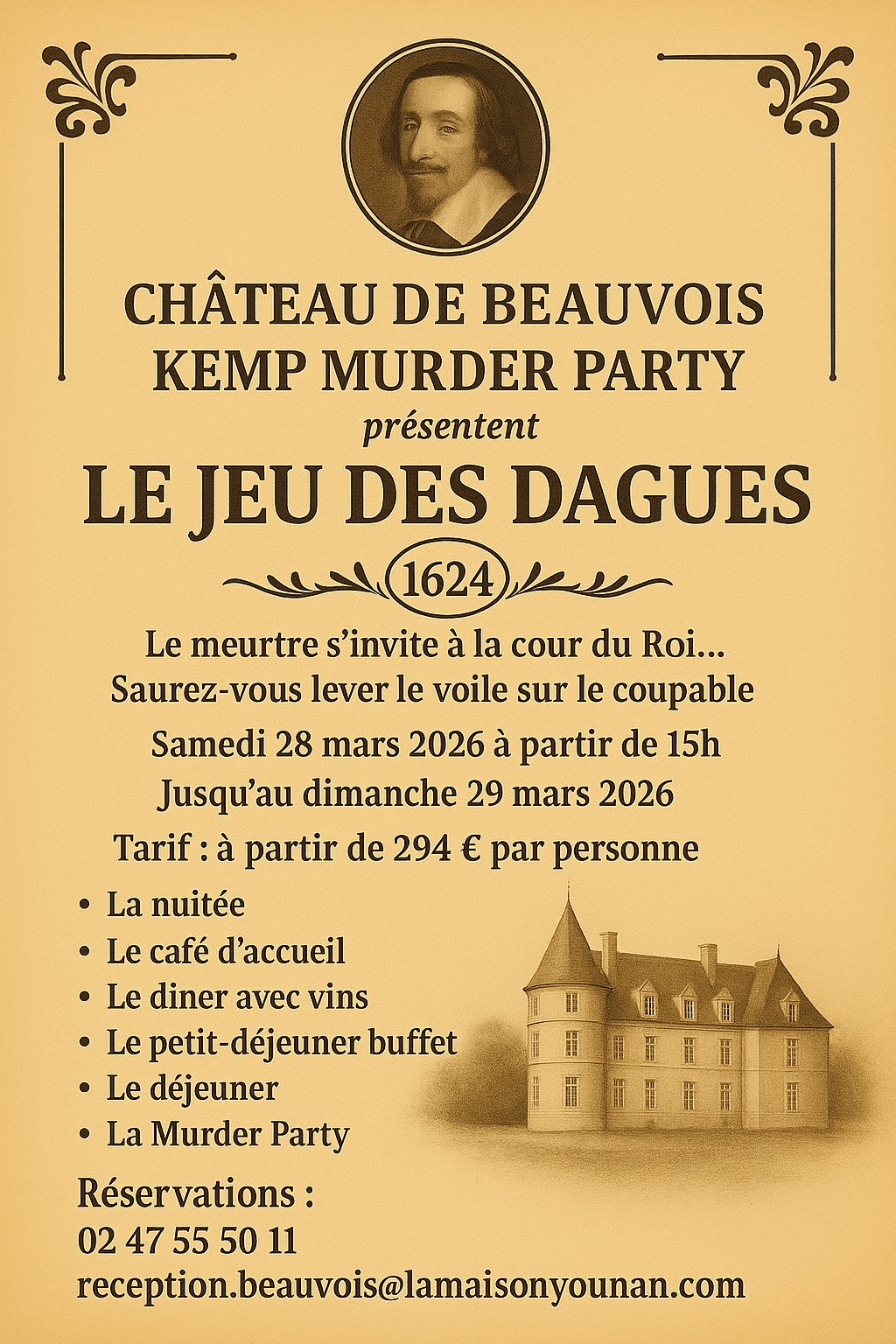 Murder Party - 1624 - Le Jeu des Dagues