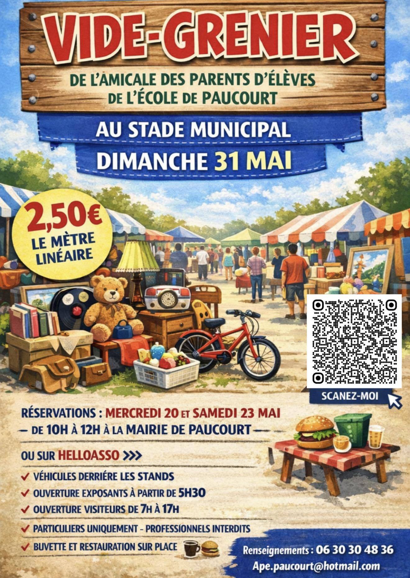 Vide Grenier Paucourt — visuel événement