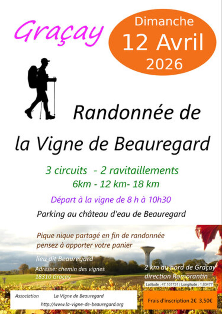 Randonnée de la Vigne de Beauregard