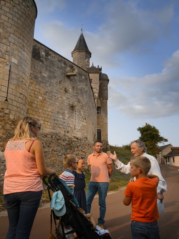 Visite accompagnée du village, Le Grand-Pressigny