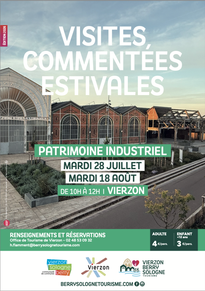 Visite commentée estivale - patrimoine industriel