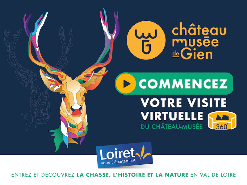 Visite virtuelle du Château-musée de Gien©