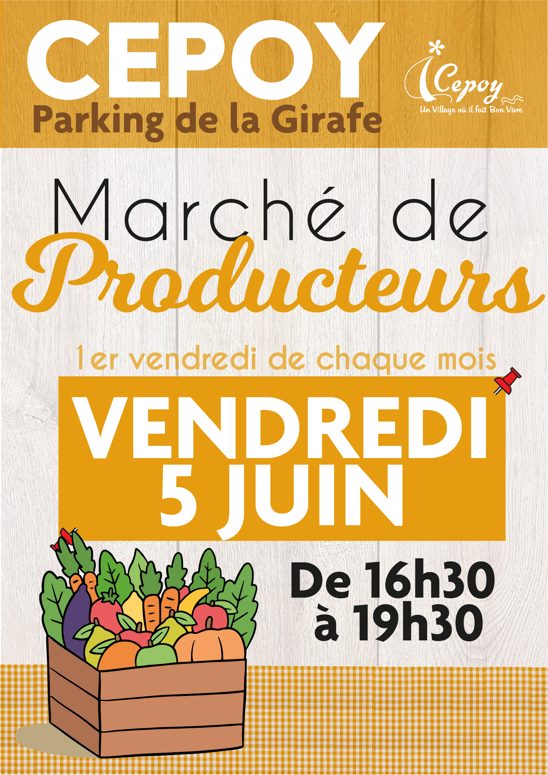 Marché des producteurs de Cepoy