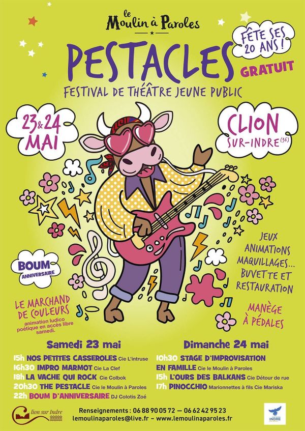 20ème festival de théâtre jeune public "Pestacles"